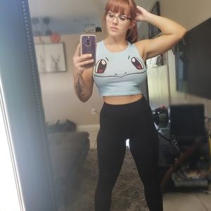 Bulbasaur crop top